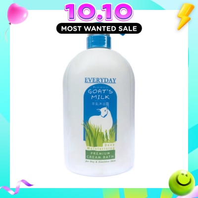 EVERYDAY Moisturising Goatsmilk Cream Bath 1L image