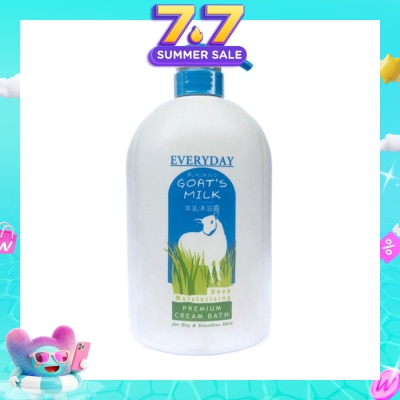 EVERYDAY - Moisturising Goatsmilk Cream Bath 1L