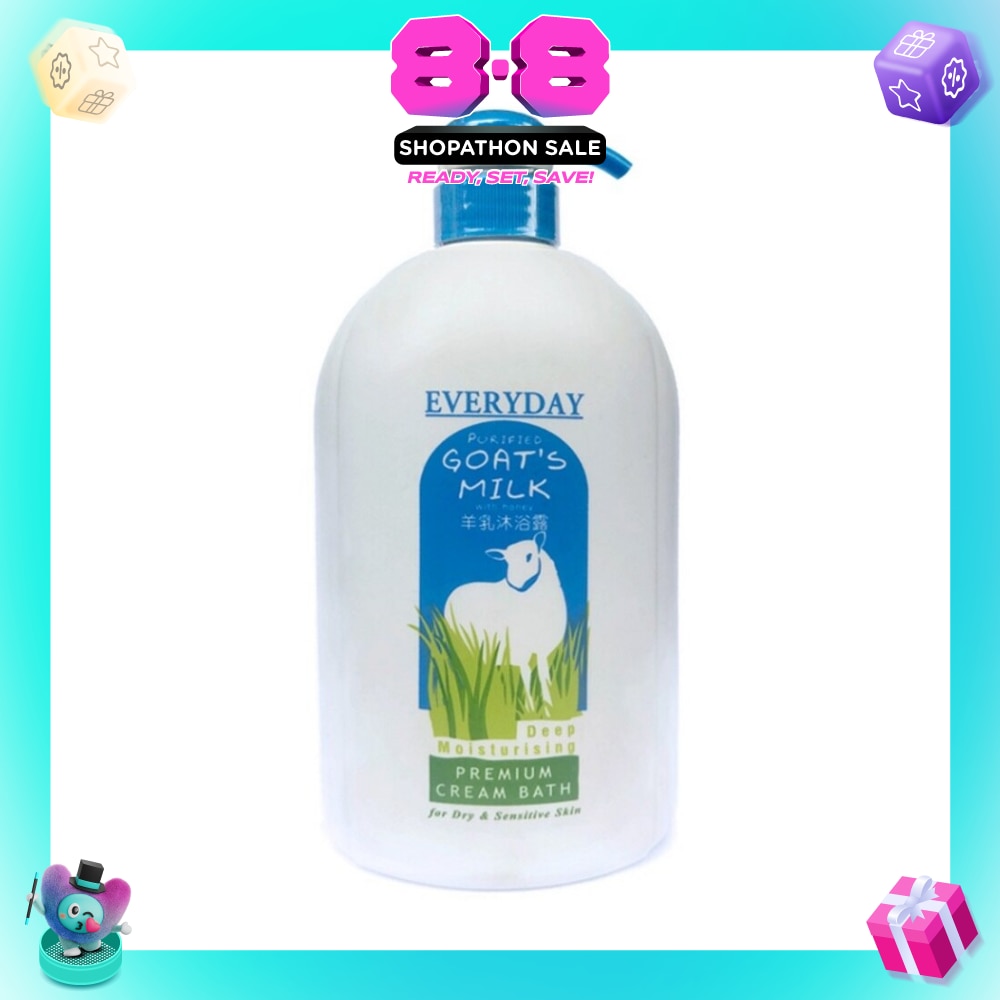 Moisturising Goatsmilk Cream Bath 1L