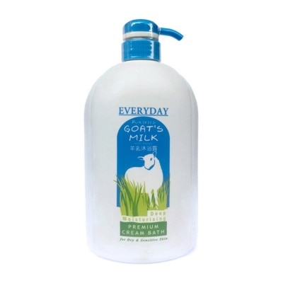 EVERYDAY Moisturising Goatsmilk Cream Bath 1L