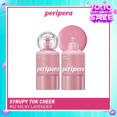 PERIPERA Syrupy Tok Cheek 02 Milky Lavender 1s