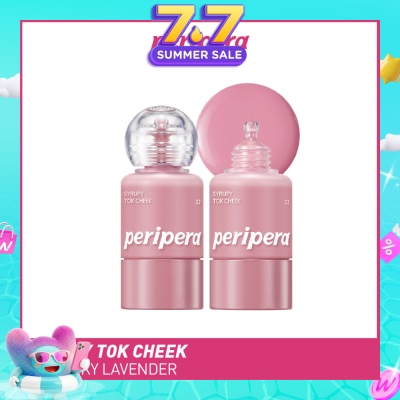 PERIPERA - Syrupy Tok Cheek 02 Milky Lavender 1s
