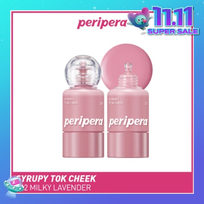 PERIPERA Syrupy Tok Cheek 02 Milky Lavender 1s