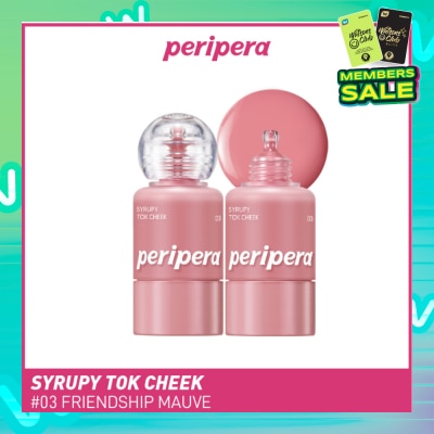 PERIPERA Syrupy Tok Cheek 03 Friendship Mauve 1s