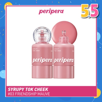 PERIPERA Syrupy Tok Cheek 03 Friendship Mauve 1s