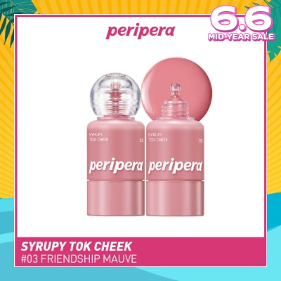 PERIPERA Syrupy Tok Cheek 03 Friendship Mauve 1s