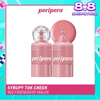 PERIPERA Syrupy Tok Cheek 03 Friendship Mauve 1s