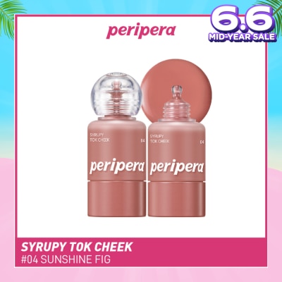 PERIPERA Syrupy Tok Cheek 04 Sunshine Fig 1s