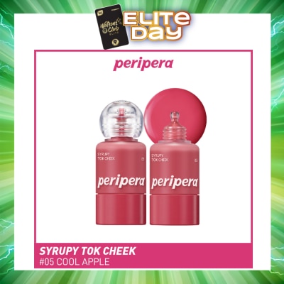 PERIPERA - Syrupy Tok Cheek 05 Cool Apple 1s