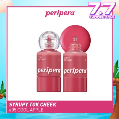 PERIPERA Syrupy Tok Cheek 05 Cool Apple 1s