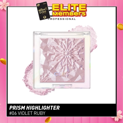CLIO Prism Highlighter 06 Violet Ruby 1s