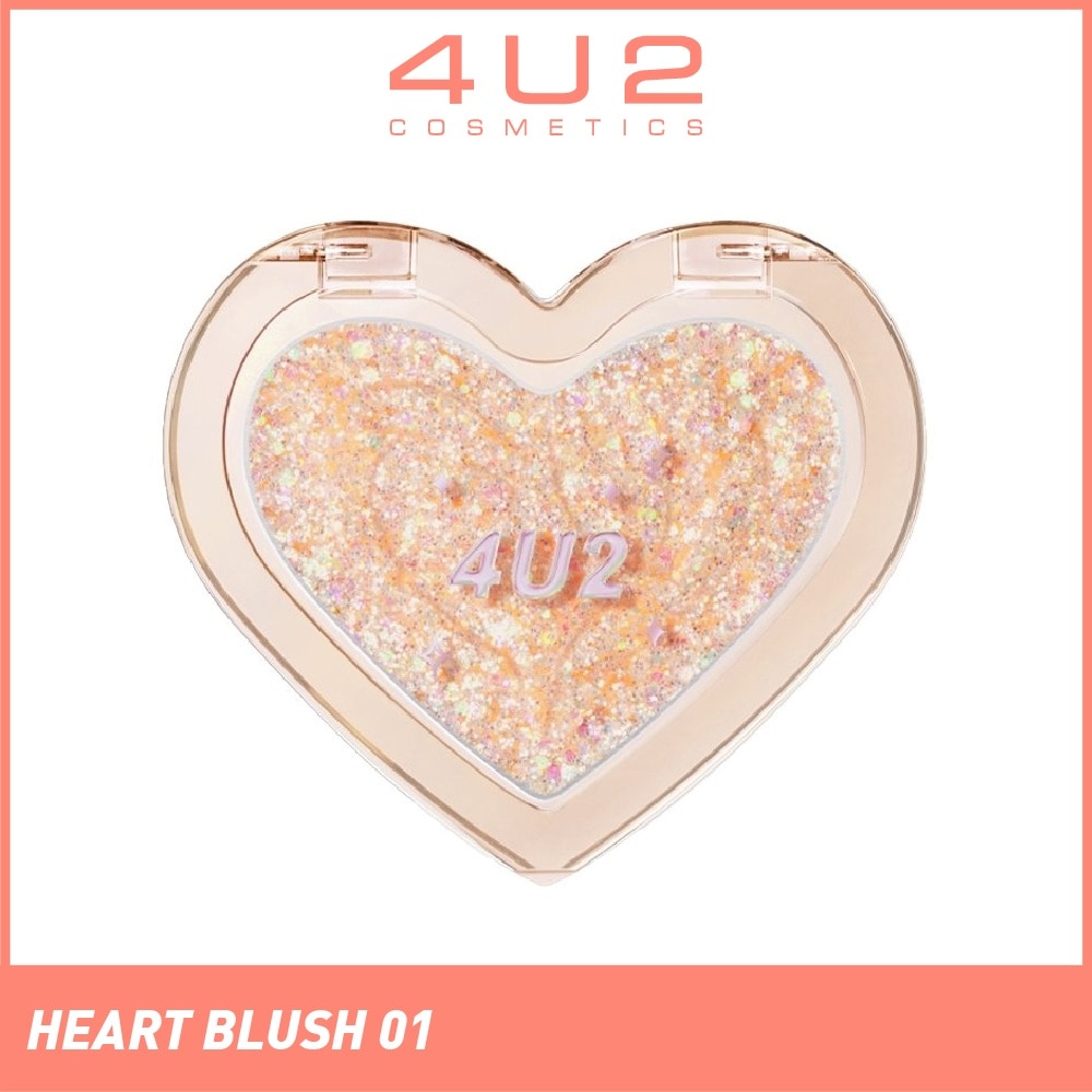Heart Blush 01 Glitter & Glam 1s