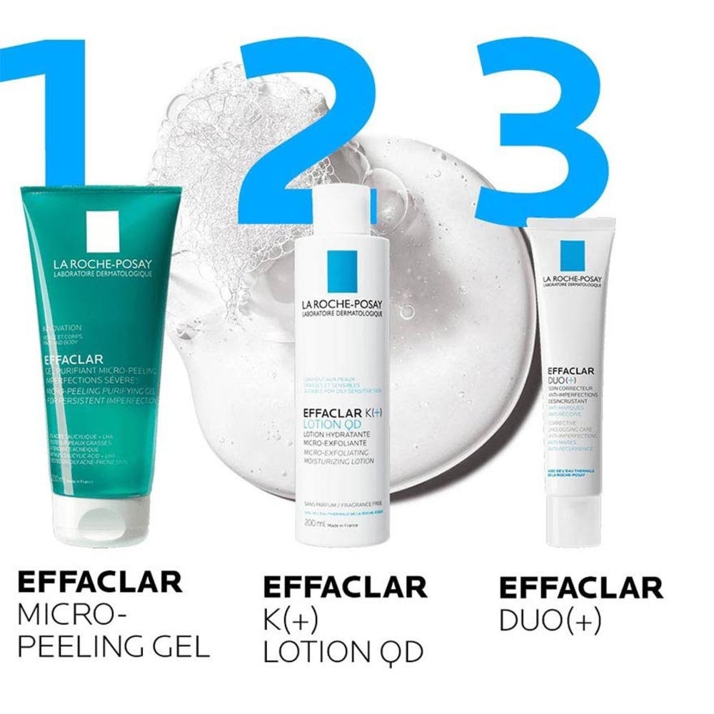 EFFACLAR Micro-peeling gel (Remove Excess Sebum + Reduce Marks) 200ml