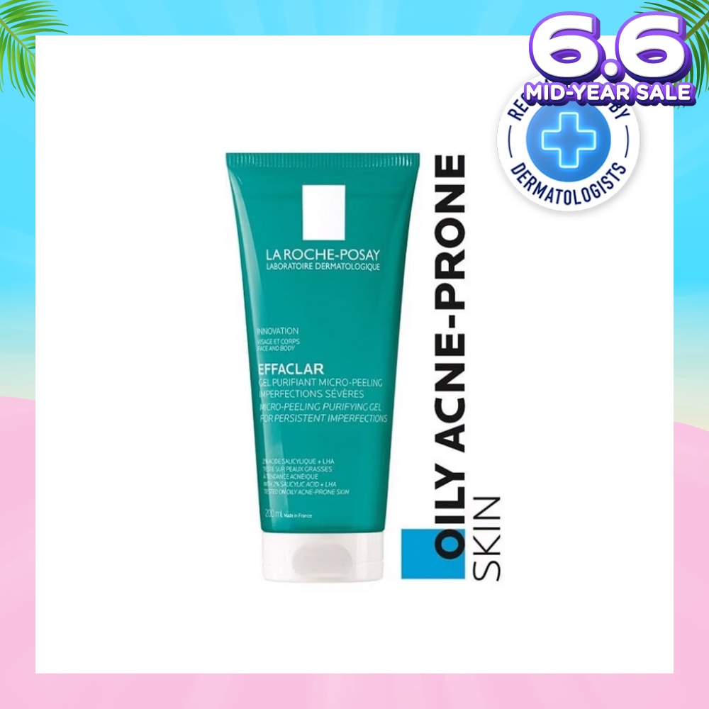 EFFACLAR Micro-peeling gel (Remove Excess Sebum + Reduce Marks) 200ml