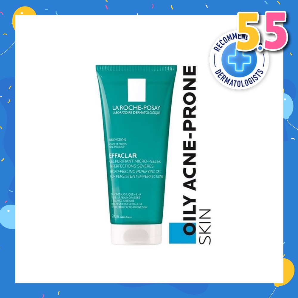 EFFACLAR Micro-peeling gel (Remove Excess Sebum + Reduce Marks) 200ml