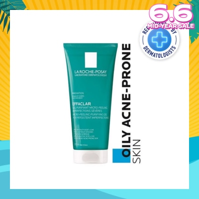 LA ROCHE-POSAY EFFACLAR Micro-peeling gel (Remove Excess Sebum + Reduce Marks) 200ml
