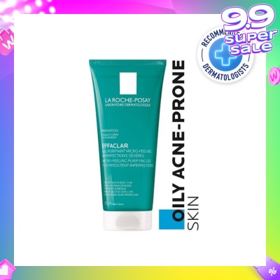 LA ROCHE-POSAY EFFACLAR Micro-peeling gel (Remove Excess Sebum + Reduce Marks) 200ml
