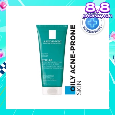 LA ROCHE-POSAY EFFACLAR Micro-peeling gel (Remove Excess Sebum + Reduce Marks) 200ml