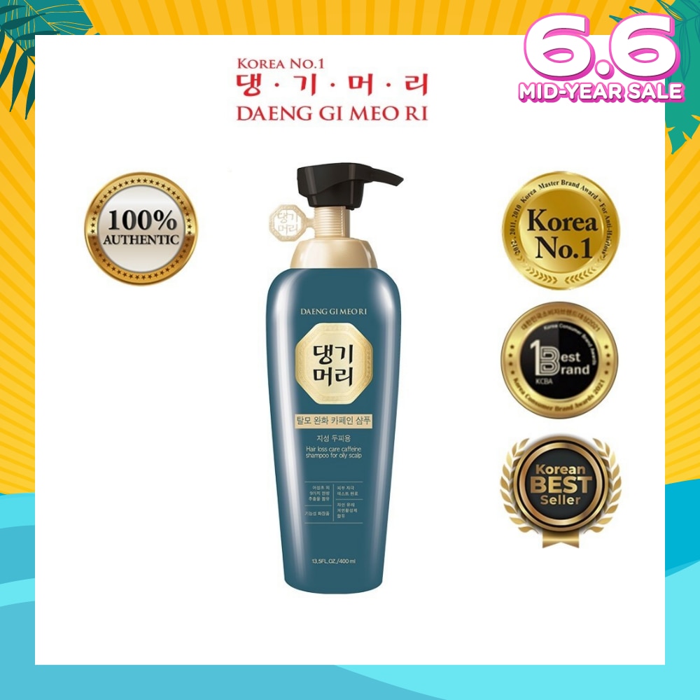 Hair Loss Care Shampoo For Oily Scalp (Anti-Hairloss + Deep Cleanse) 400ml