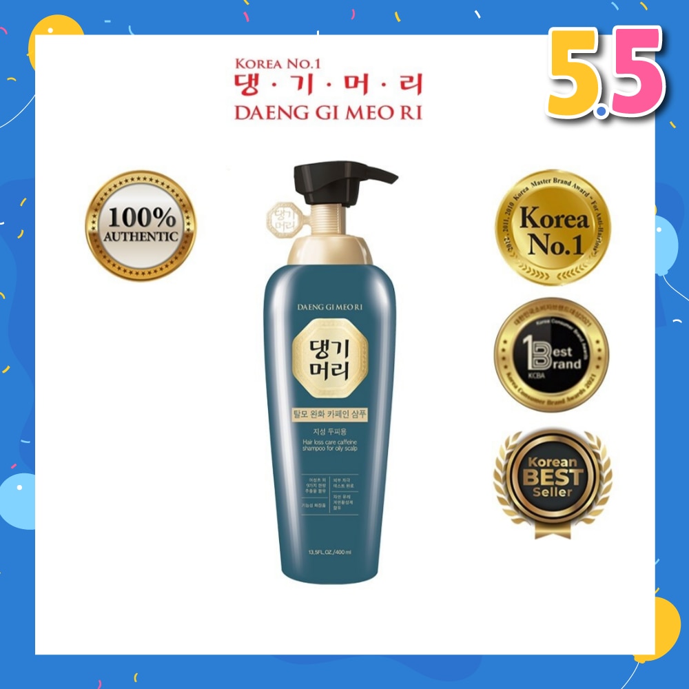 Hair Loss Care Shampoo For Oily Scalp (Anti-Hairloss + Deep Cleanse) 400ml