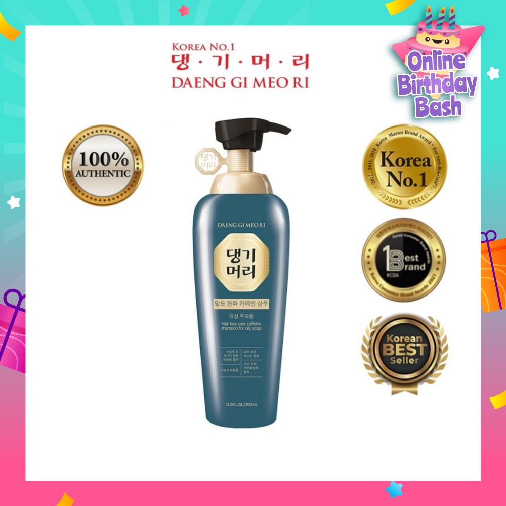 Hair Loss Care Shampoo For Oily Scalp (Anti-Hairloss + Deep Cleanse) 400ml