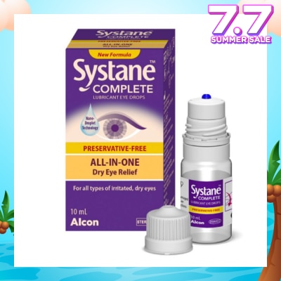 ALCON Complete Lubricant Eye Drops (For All Types Of Irritated, Dry Eyes) 10ml