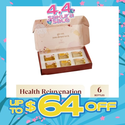 THE PUREST CO - Bird's Nest Mini Treats Pack Set 75g x 6s (Classic Rock Sugar 2s, Rose & Rock Sugar 2s, & American Ginseng & Rock Sugar 2s)