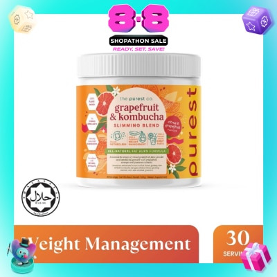 THE PUREST CO - Grapefruit & Kombucha Slimming Blend (For Slimming, Weight Management, Gut Health & Immunity) 360g
