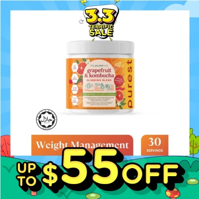 THE PUREST CO Grapefruit & Kombucha Slimming Blend (For Slimming, Weight Management, Gut Health & Immunity) 360g