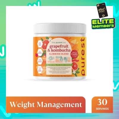 THE PUREST CO Grapefruit & Kombucha Slimming Blend (For Slimming, Weight Management, Gut Health & Immunity) 360g