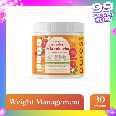 THE PUREST CO Grapefruit & Kombucha Slimming Blend (For Slimming, Weight Management, Gut Health & Immunity) 360g