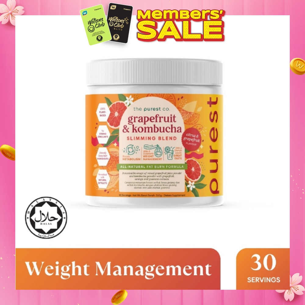 Grapefruit & Kombucha Slimming Blend (For Slimming, Weight Management, Gut Health & Immunity) 360g