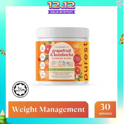 THE PUREST CO Grapefruit & Kombucha Slimming Blend (For Slimming, Weight Management, Gut Health & Immunity) 360g