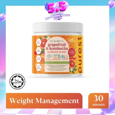 THE PUREST CO - Grapefruit & Kombucha Slimming Blend (For Slimming, Weight Management, Gut Health & Immunity) 360g