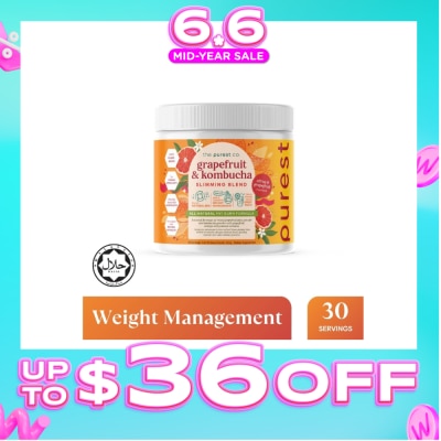 THE PUREST CO - Grapefruit & Kombucha Slimming Blend (For Slimming, Weight Management, Gut Health & Immunity) 360g