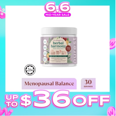 THE PUREST CO - Herbal Harmony Meno Rebalance Longan & Red Date Dietary Supplement Powder (For Soothing Menopausal Discomfort & Hot Flashes) 390g