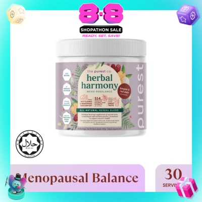THE PUREST CO - Herbal Harmony Meno Rebalance Longan & Red Date Dietary Supplement Powder (For Soothing Menopausal Discomfort & Hot Flashes) 390g