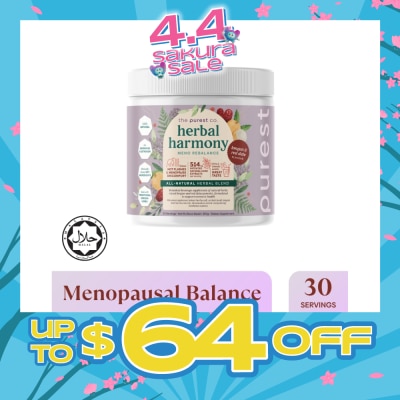 THE PUREST CO - Herbal Harmony Meno Rebalance Longan & Red Date Dietary Supplement Powder (For Soothing Menopausal Discomfort & Hot Flashes) 390g