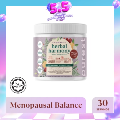 THE PUREST CO - Herbal Harmony Meno Rebalance Longan & Red Date Dietary Supplement Powder (For Soothing Menopausal Discomfort & Hot Flashes) 390g
