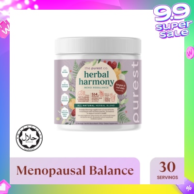 THE PUREST CO Herbal Harmony Meno Rebalance Longan & Red Date Dietary Supplement Powder (For Soothing Menopausal Discomfort & Hot Flashes) 390g