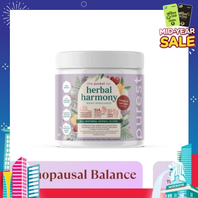 THE PUREST CO Herbal Harmony Meno Rebalance Longan & Red Date Dietary Supplement Powder (For Soothing Menopausal Discomfort & Hot Flashes) 390g