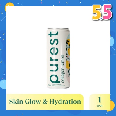 THE PUREST CO Collagen Lemon Drink (For Overall Skin Hydration & Elasticity) 12s (Per Carton)