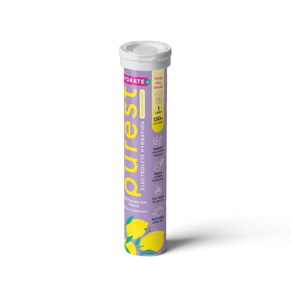 Electrolyte Hydration Salted Lemon Tablet (For Daily Hydration & Muscle Function Support) 20s