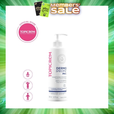 TOPICREM - Dermo Specific pH5 Gentle Shampoo 500ml