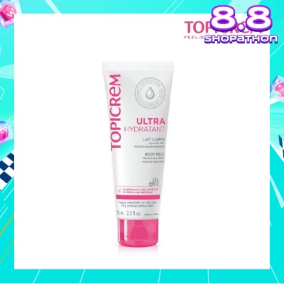 TOPICREM Ultra Moisturizing Body Milk 75ml