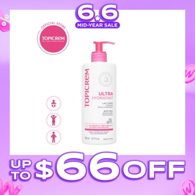 TOPICREM - Ultra Moisturizing Body Milk 500ml