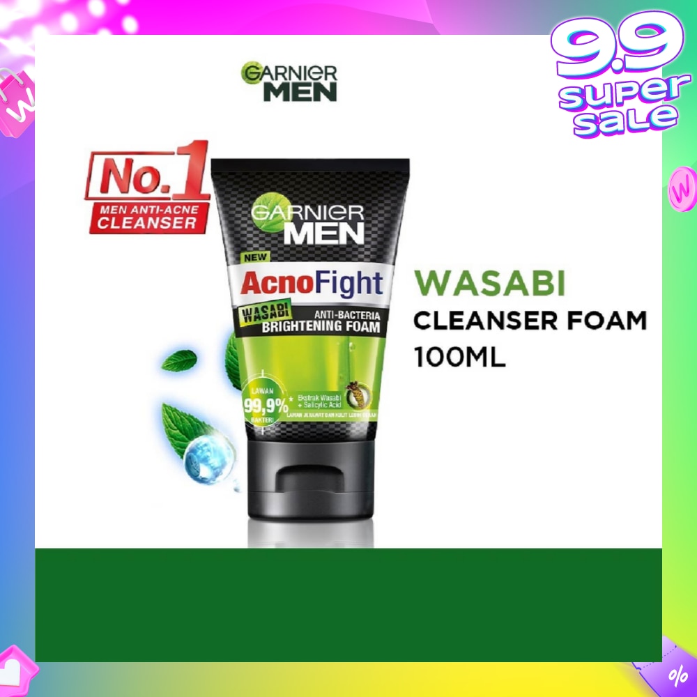 Acno Fight Wasabi Brightening Foam  (Anti-Bacteria) 100ml