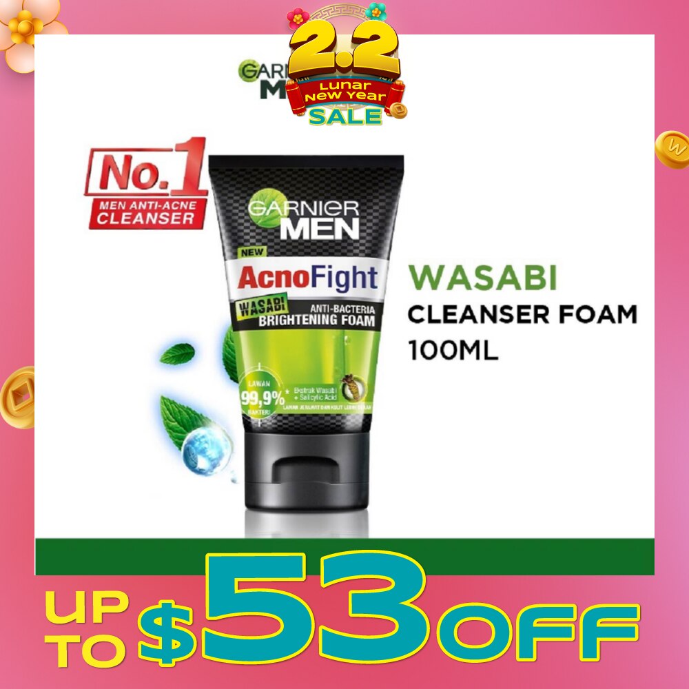 Acno Fight Wasabi Brightening Foam (Anti-Bacteria) 100ml