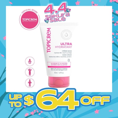TOPICREM - Ultra Moisturizing Hand Cream 50ml