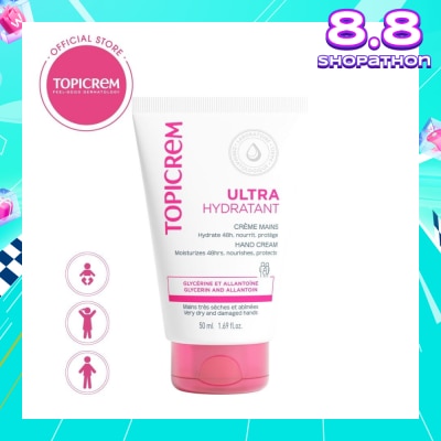 TOPICREM Ultra Moisturizing Hand Cream 50ml